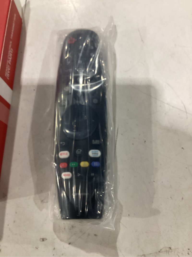 Condition photo showing New/Like New for replacement for lg remote control for smart tv from 2018-2025, for magic lg tv remote replacement with voice and pointer function. 1-year warranty. grey