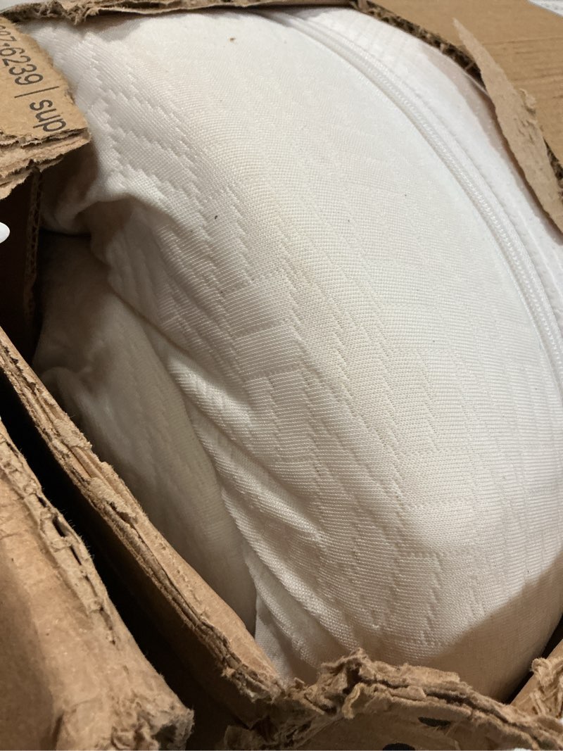 Condition photo showing Good Condition for napqueen 6 inch twin-xl size mattress, cooling gel memory foam mattress, bed in a box,white white twin xl 6 inch foam mattress