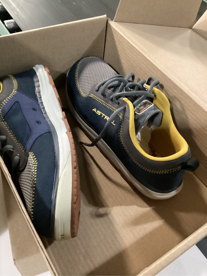 Condition photo showing New/Like New for astral brewer 3.0 shoes - barefoot, quick-drying men’s & women’s sneaker for casual wear, water sports, travel, & hiking 15 women/14 men typhoon navy