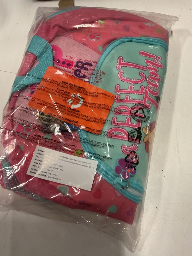 Condition photo showing New/Like New for paw patrol kids skye chase everest backpack