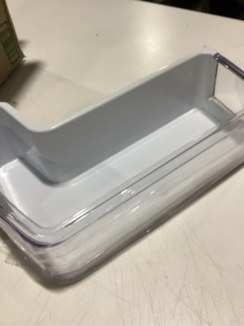 samsung da97-11483a refrigerator door shelf bin, left, bottom