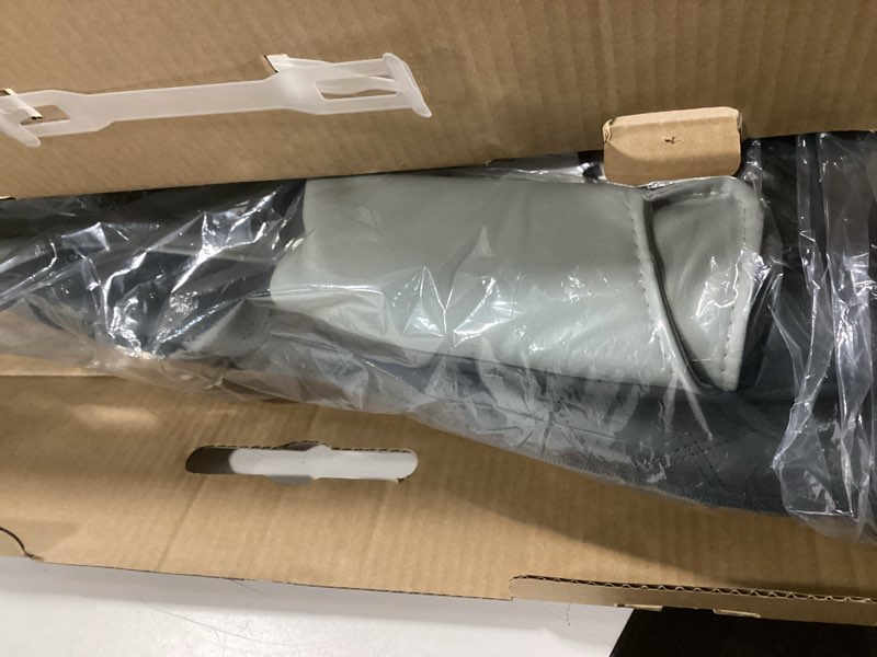 Condition photo showing Good Condition for Shiatsu Back Massager with Heat,Full Back Massager for Pain Relief Deep Tissue,Longer Massage Chair Pad,Back Kneading Shiatsu or Rolling Massage for Chair,Christmas Gifts for Women Men Parents Grey New