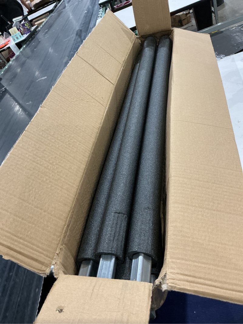 Condition photo showing As Is for trampoline poles replacement for skywalker or jumpzylla,galvanized trampoline enclosure pole for skywalker or jumpzylla,replace parts#4201 4202 4135 or for jumpzylla 8ft 10ft&12ft 14ft for skywalker 4201&4202-4xupper+4xlower tubes