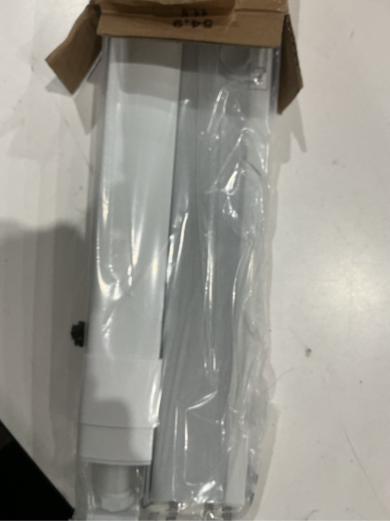 Condition photo showing Good Condition for lazblinds no tools no drill cordless cellular shades, blackout light blocking honeycomb shades for home, thermal insulation blinds for windows, 22" w x 48" h, white blackout-white 22" w x 48" h