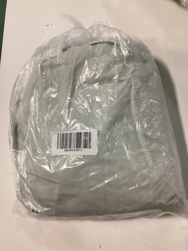 Condition photo showing New/Like New for classic organic percale duvet cover set, twin, mist