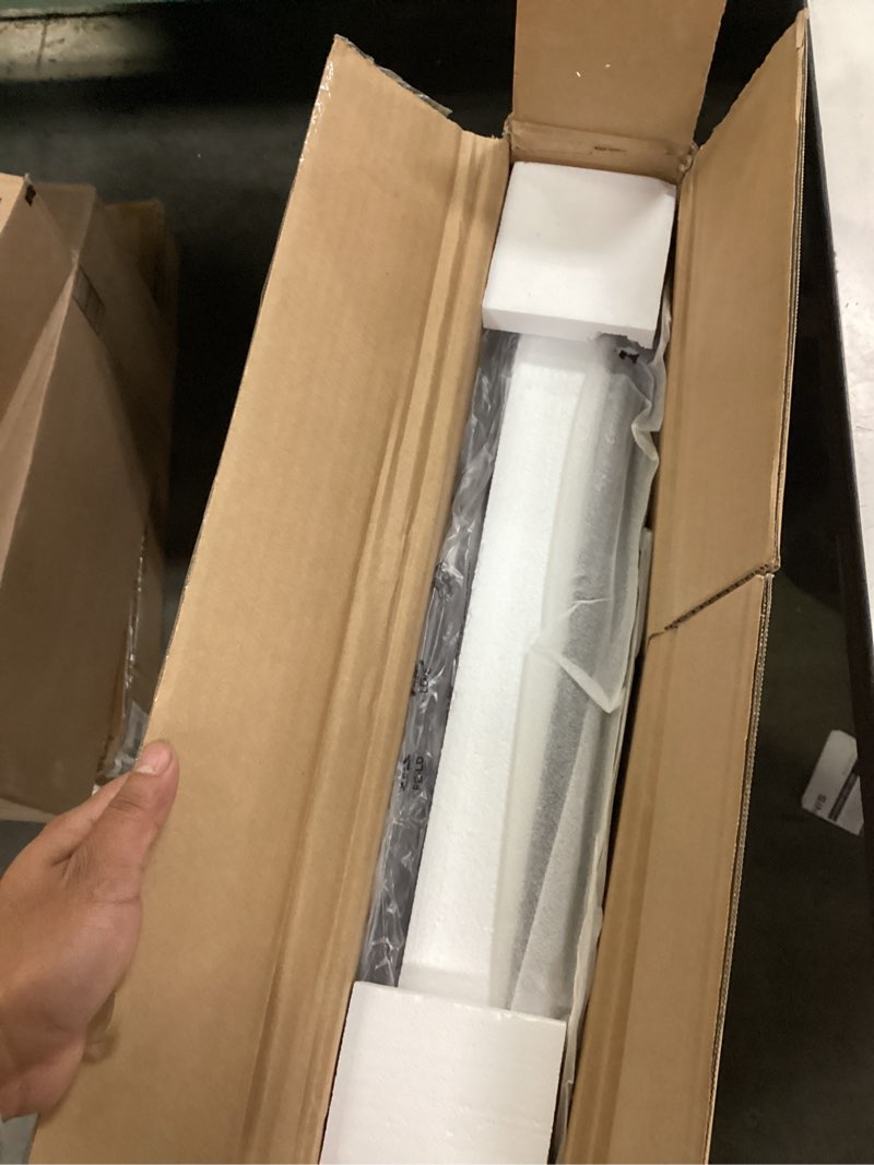 Condition photo showing New/Like New for Furologee L Shaped Computer Desk with Power Outlet, Reversible Home Office Desk for Work Study, 50 Inch Corner Gaming Table with File Drawer, Monitor Stand, Storage Shelves, Black Black 50 inch