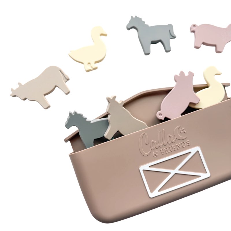 calla & friends farm suction play set