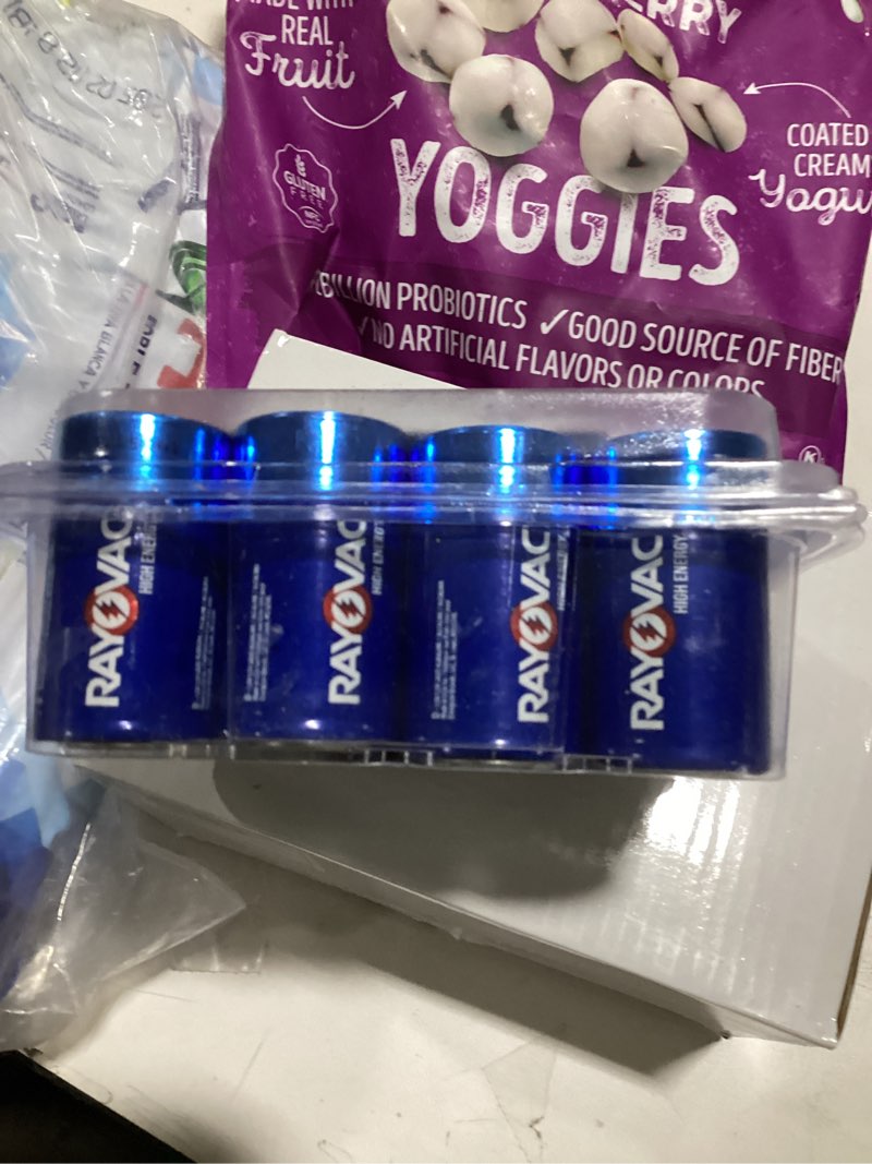 Condition photo showing New/Like New for rayovac high energy d batteries (12 pack), alkaline d cell batteries
