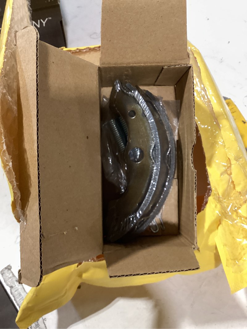 Condition photo showing As Is for front rear brake shoes for honda foreman rubicon 500 trx500 fa 2001 2002 2003 2004, trx500fga gpscape (2004 only) - 3 set