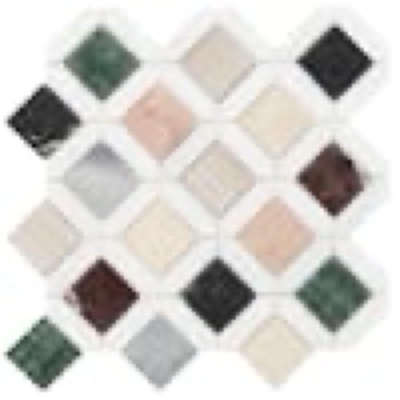 incomplete* only single piece * Customer Reviews for Ivy Hill Tile Lula Multicolor 11.92 in. x 11.92 in. Polished Marble Floor and Wall Tile (0.98 sq. ft./Each)