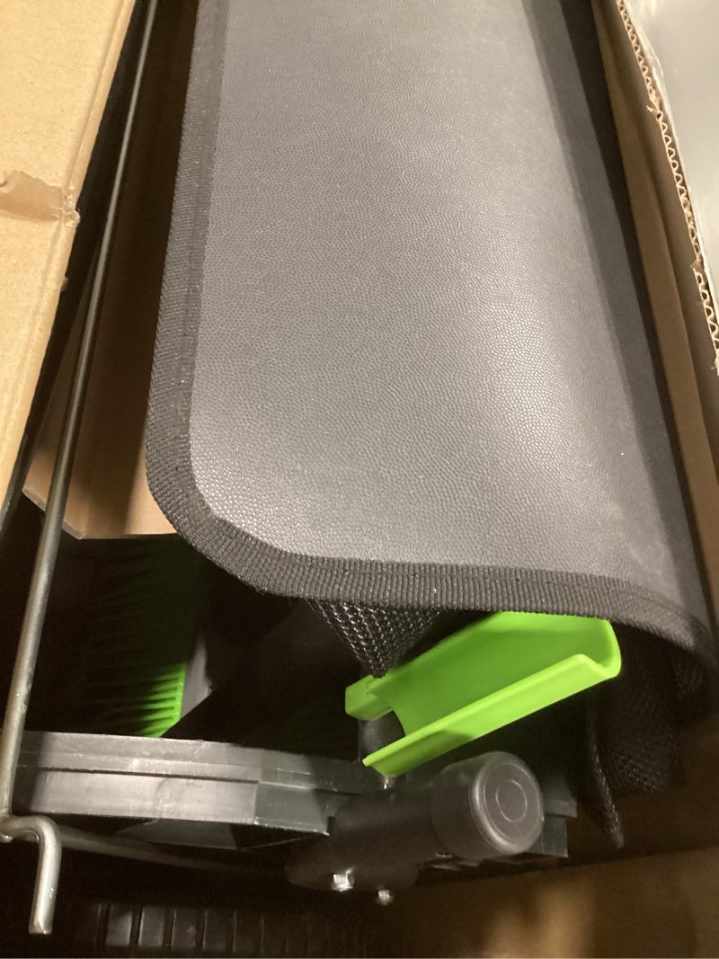 Condition photo showing Good Condition for Earthwise LSW70021 21-Inch Width Leaf & Grass Push Lawn Sweeper, Black