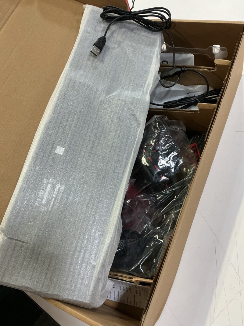 Condition photo showing New/Like New for Gaming Keyboard and Mouse and Mouse pad and Gaming Headset, Wired LED RGB Backlight Bundle for PC Gamers and Xbox and PS4 Users - 4 in 1 Edition Hornet RX-250 Black