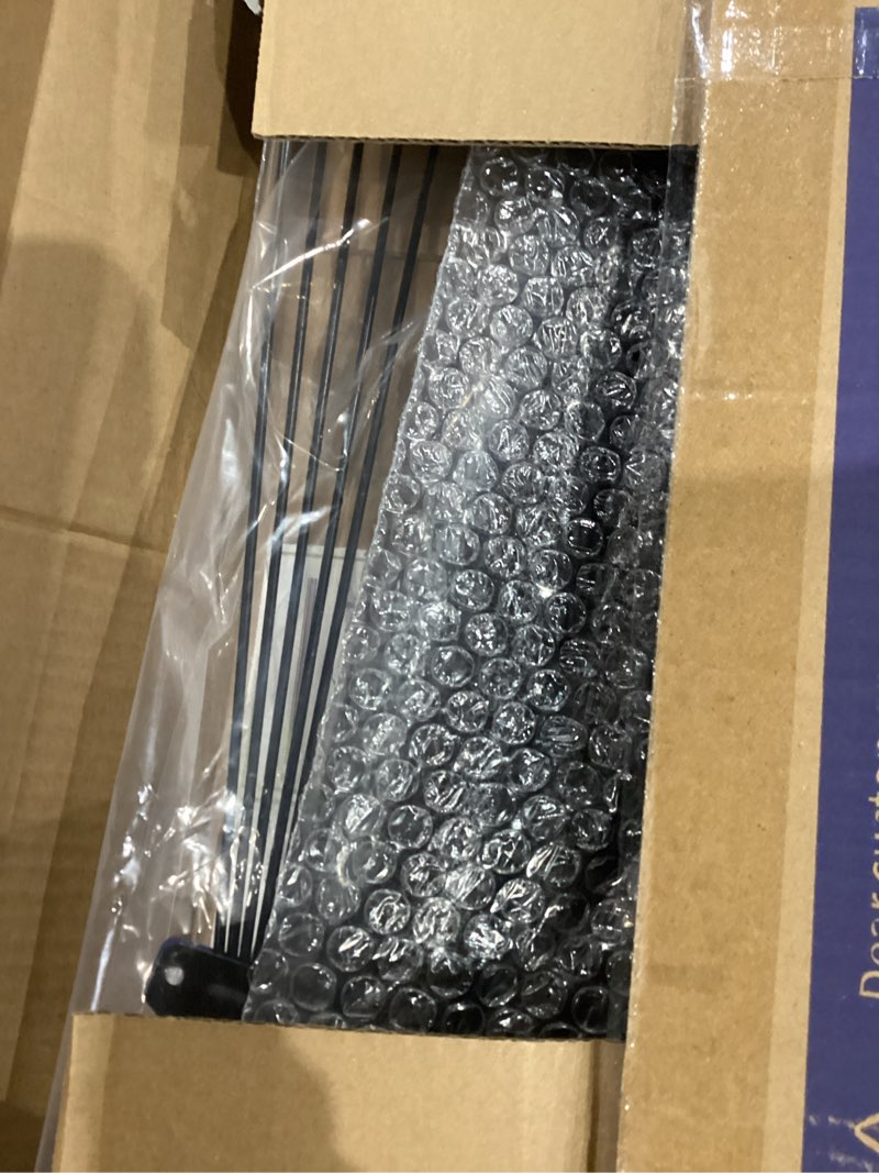 Condition photo showing New/Like New for adjustable metal leaf rake long handle, garden rakes for lawns heavy duty leaves with expandable head 8-17", yard women kids rake for gardening rv camping