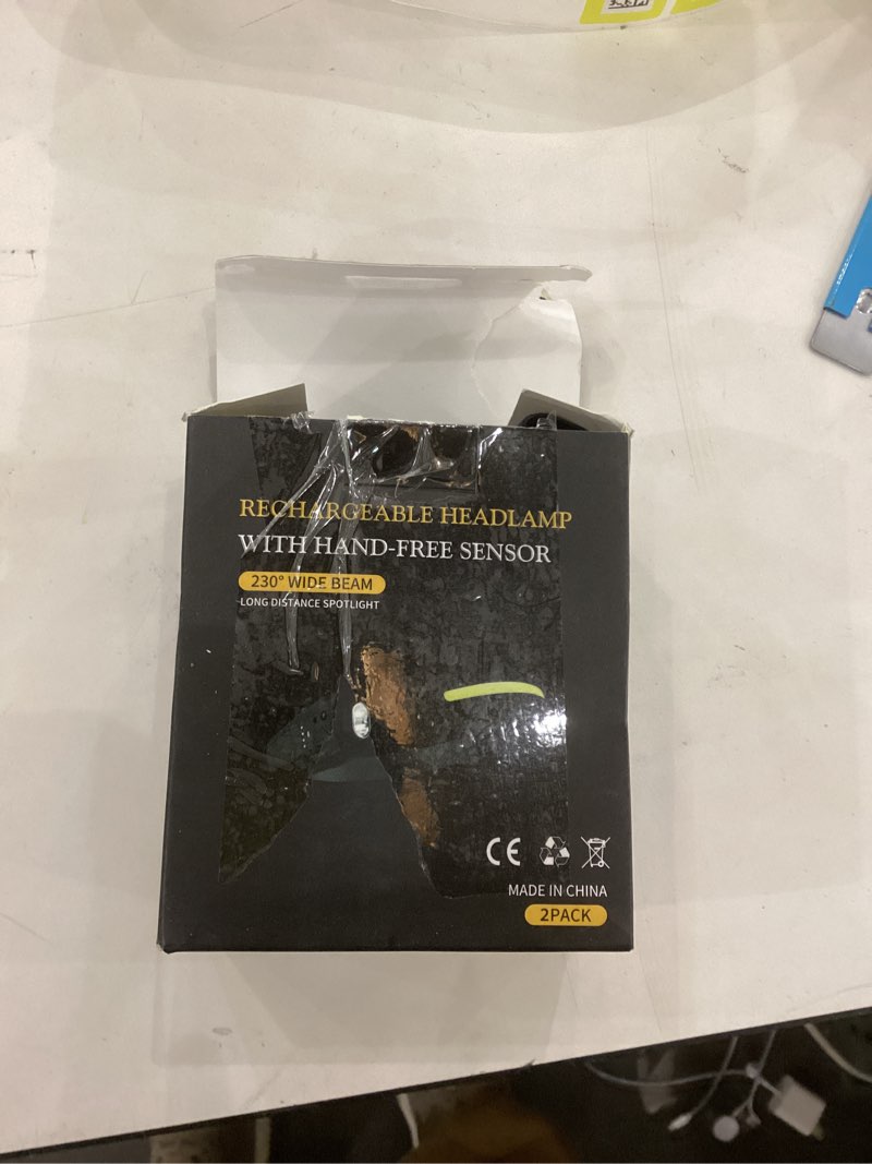 Rechargable headlamp