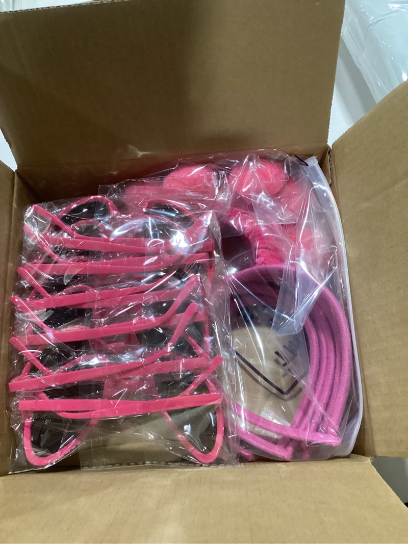 Suncalla 12 Pcs Alien Headband and Glasses Set Martian Antennas Headband Halloween Dress up Space Co