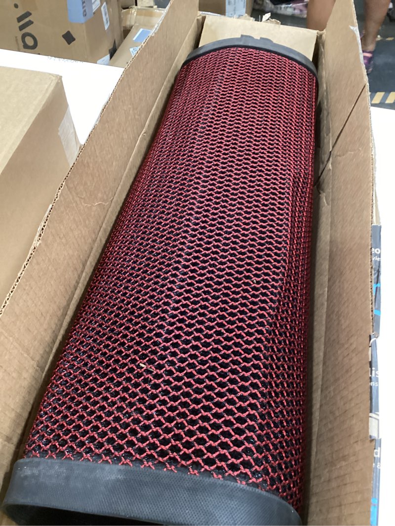 Condition photo showing As Is for custom making car floor mats compatible with audi bmw mercedes-benz toyota lexus honda infiniti nissan hyundai kia all models 2005-2023 (red)