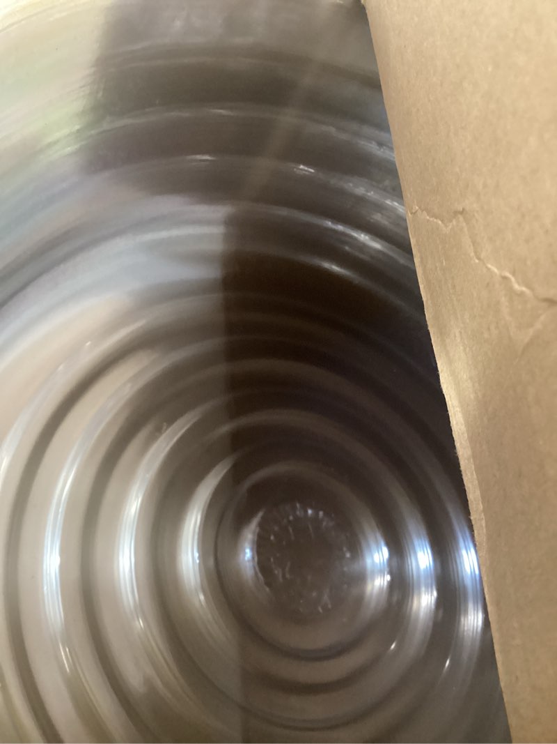 Condition photo showing Good Condition for hoolerry plastic plant saucer clear deep drip tray thickened clear plant saucers trays for pots deep drip trays for home garden indoor and outdoor potted(15 pcs,12 inch) 15 12 inch