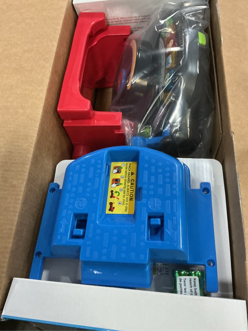 Condition photo showing New/Like New for vtech get growing tractor and mower ride-on