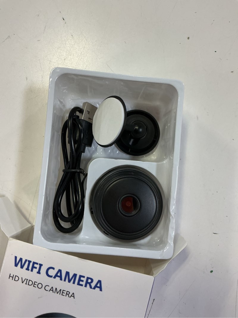 Condition photo showing Good Condition for only 0.9 inch hidden camera with audio/video mini small spy cameras home indoor use night vision motion detection baby monitor wireless outdoor nanny espias ocultas wifi security secret (small mini)