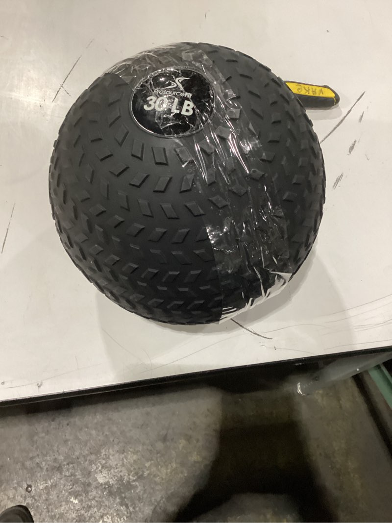 Condition photo showing As Is for 30Lb prosourcefit slam ball