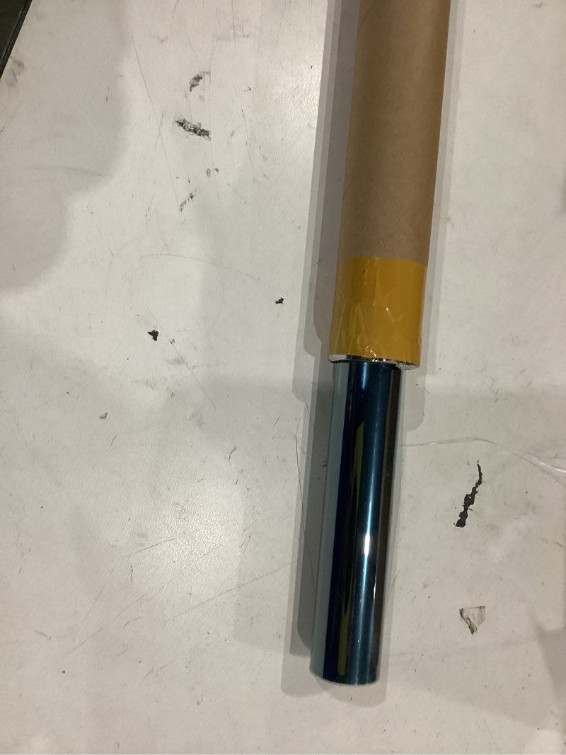 Condition photo showing As Is for 80% vlt nano ceramic window film 99% anti uv front car solar windshield rear side window tint, light blue (20" x10ft) 20"x10ft