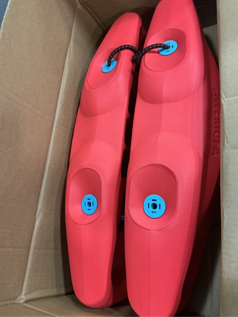 Condition photo showing Good Condition for Boat Fenders Easy to Install Bumper for Docking Ideal Fender for Pontoon, Bass, Jet Ski and Fishing Boats Red 2 XL Fenders