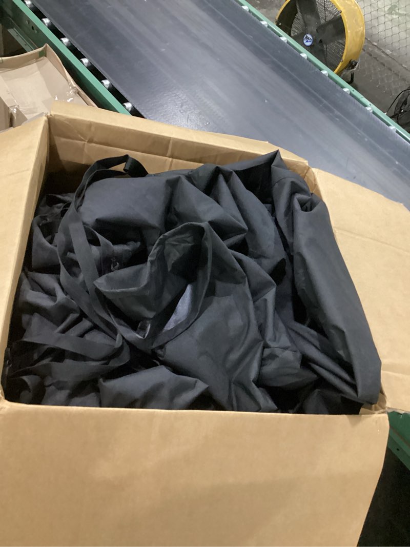 Condition photo showing As Is for favoto motorcycle cover waterproof outdoor motorcycle cover heavy duty all weather rain sun uv protection with lock-holes motorcycle tarp with night reflective strips ? storage bag fits up to 96.5" 96.5" black