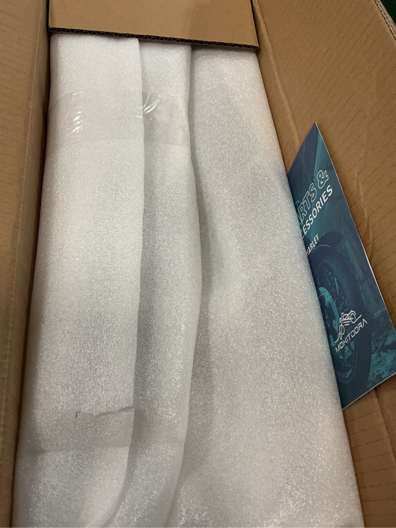 Condition photo showing Good Condition for MoKitDora Batwing Head Fairing Support Bracket Outer Heavy Duty Compatible with 1996-2013 Harley Touring Electra Glide FLHT & Street Glide FLHX, Black