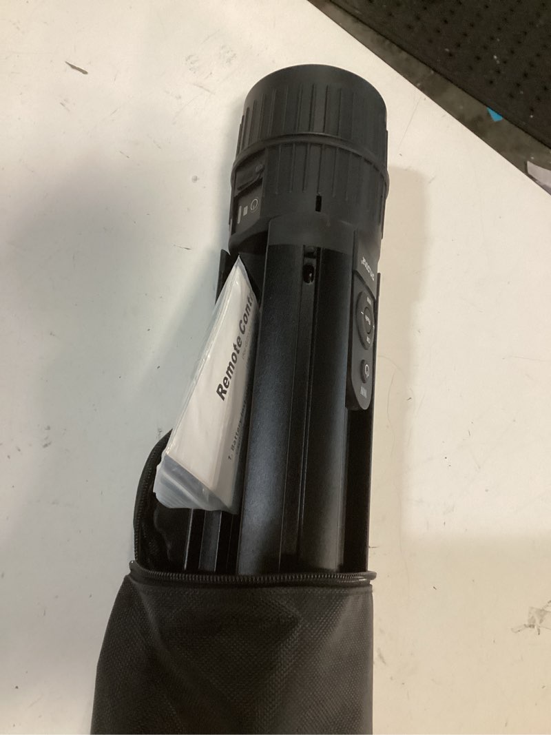 Condition photo showing Good Condition for sylstar 360° rechargeable work light with remote &telescopic stand (8.4ft), 3000lm ultra bright 3cct dimmable, 6000mah battery, portable camping light for jobsite workshop sports emergencies
