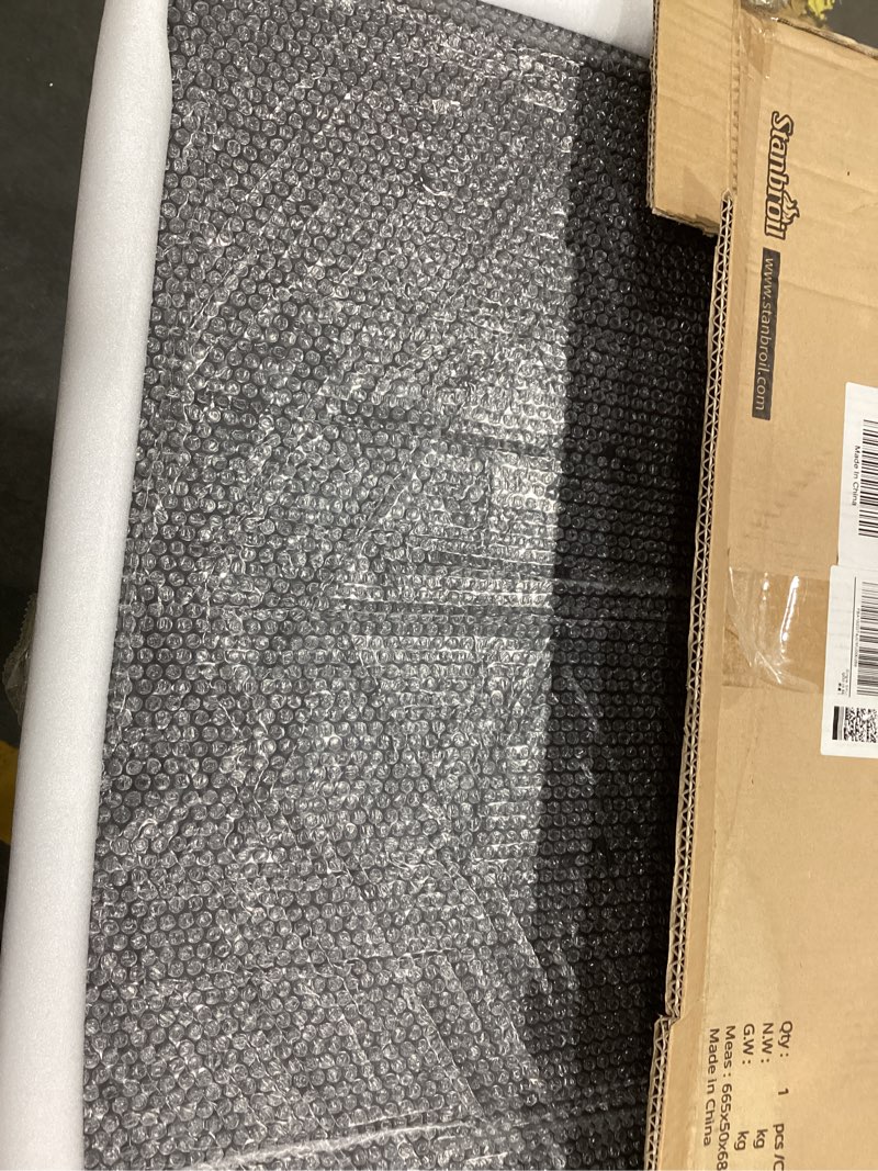 Condition photo showing New/Like New for stanbroil 19" x 19" chimney cap, fireplace chimney cover for outside adjustable bottom to fit existing clay flue tile sizes, chimney flue rain caps
