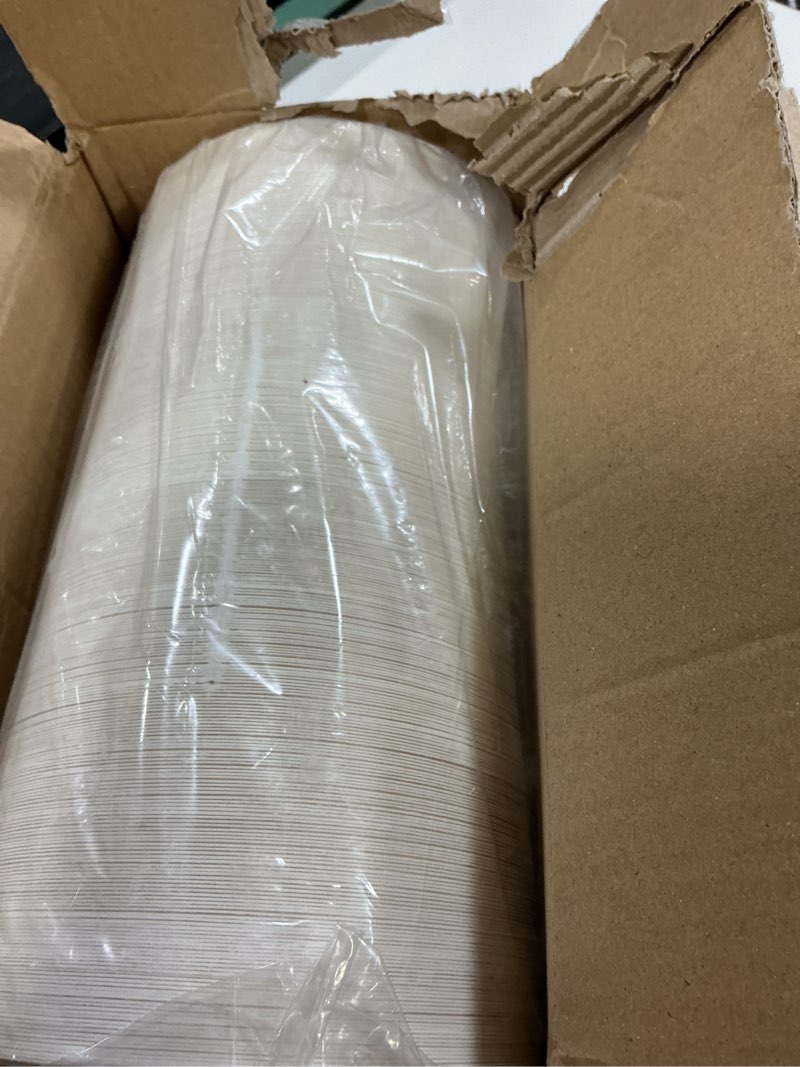 Condition photo showing Good Condition for vplus 350 pack paper plates 6.9 inch 100% compostable, heavy-duty disposable paper plates bagasse natural biodegradable eco-friendly sugarcane(white) white 7 in round plates