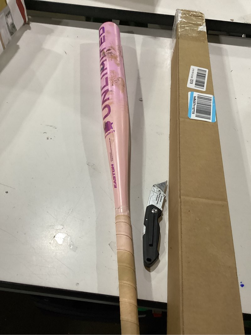 Condition photo showing As Is for easton | 2026 | ghost unlimited fastpitch softball bat | approved for all fields | -11 / -10 / -9 / -8 | 2 pc. composite -10 32 inches
