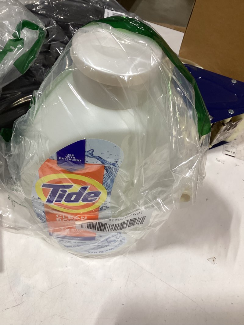 Condition photo showing As Is for Tide Clean Boost Fabric Rinse, 62 fl oz fl oz, Removes Odors and Residues, Safe on All Fabrics, Free of Dyes and Heavy Perfumes, Original Scent Original 62 Fl Oz (Pack of 1)