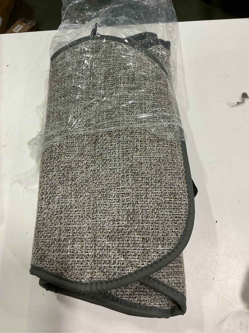 Condition photo showing Good Condition for MIROZO Front Seat Covers, Universal Linen Car Seat Cover Breathable and Comfortable Automotive Seat Cover Car Seat Protectors for Cars Trucks SUV(gray ,1PCS)