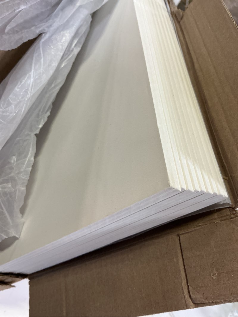 Condition photo showing Good Condition for smooth white drop ceiling tile 2ft x 4ft, ceiling panel 24 x 48in – waterproof, washable and fire-rated - to prevent breakage-cover 80 sq. ft-package of 10 tiles white 2x4