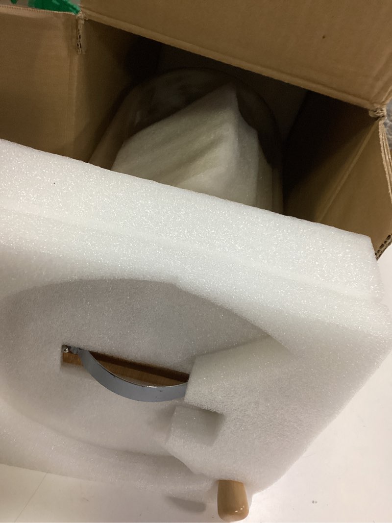 Condition photo showing Good Condition for L'ÉPICÉA Glass Rice Dispenser with Bamboo Stand, Large Airtight Rice Storage Container, Cereal/Grain/Coffee Bean/Dry Food Dispenser Countertop, Rice Holder, Rice Bin 8L