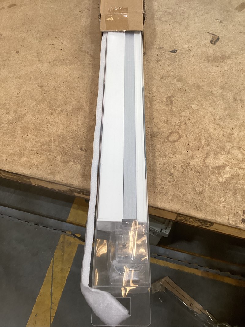 Condition photo showing New/Like New for changshade cordless cellular shades, light filtering honeycomb shades for windows, pull down pleated blinds, easy to install for indoor windows and french doors,24.5" w x 50" h, white blackout white 24.5"w x 50"h