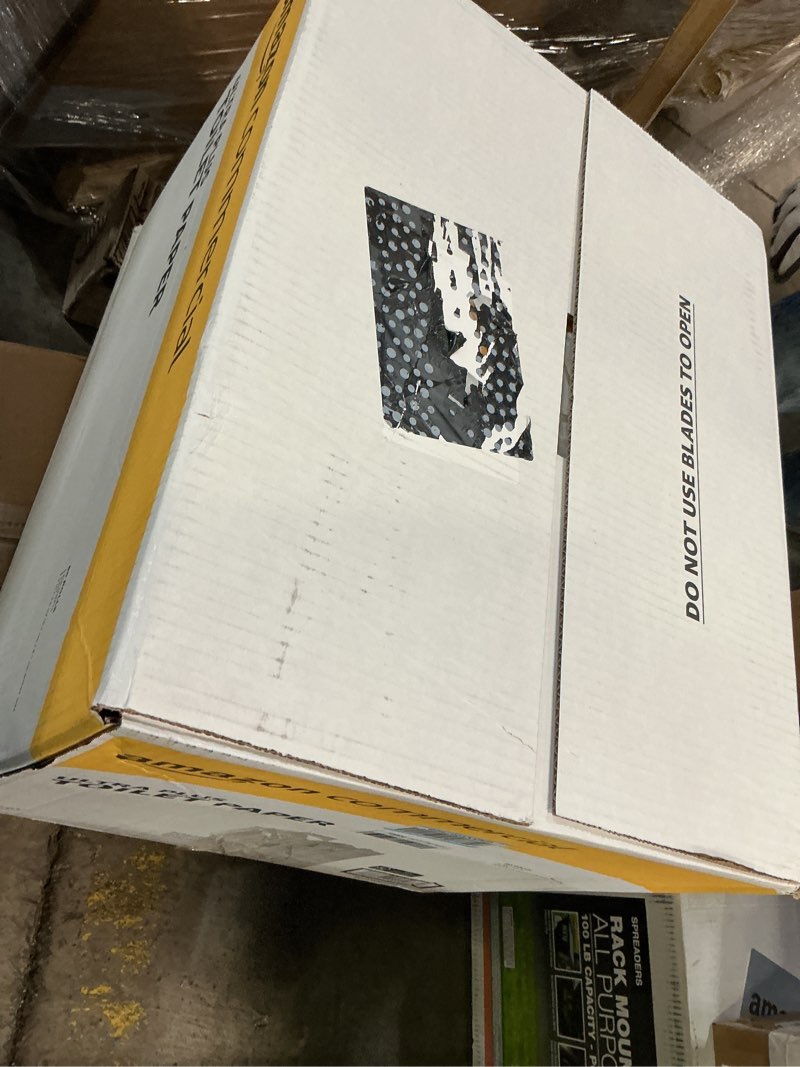 Condition photo showing New/Like New for amazoncommercial 2-ply ultra plus toilet paper, bath tissue, soft and strong, septic safe, unscented, 400 sheets per roll, 80 individually wrapped rolls for business use
