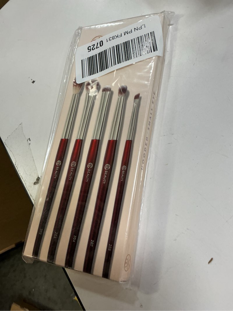 Condition photo showing Good Condition for BK BEAUTY - BRUSH SET FOR HOODED OR SMALLER EYES (5PC) - Eyeshadow Brush Set for Blending, Smudging & Defining Eyeshadow and Eyeliner | Premium Eye Makeup Brushes for Precise Application