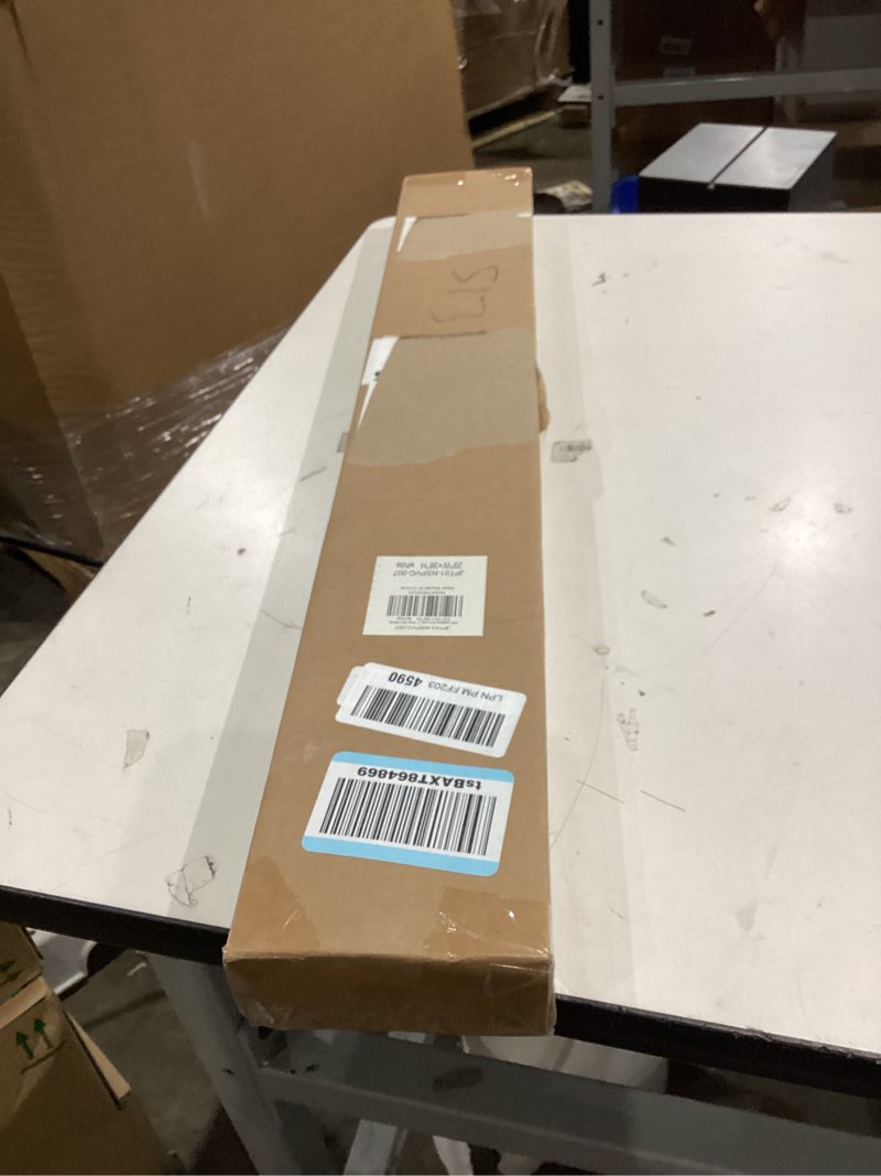 Condition photo showing New/Like New for LazBlinds No Tools No Drill Cordless 1" Vinyl Mini Blinds, 100% Privacy S-Curve Blinds for Indoor Windows, Room Darkening Horizontal Window Blinds and Shades for Home, 29" W x 36" H, White White 29" W x 36" H