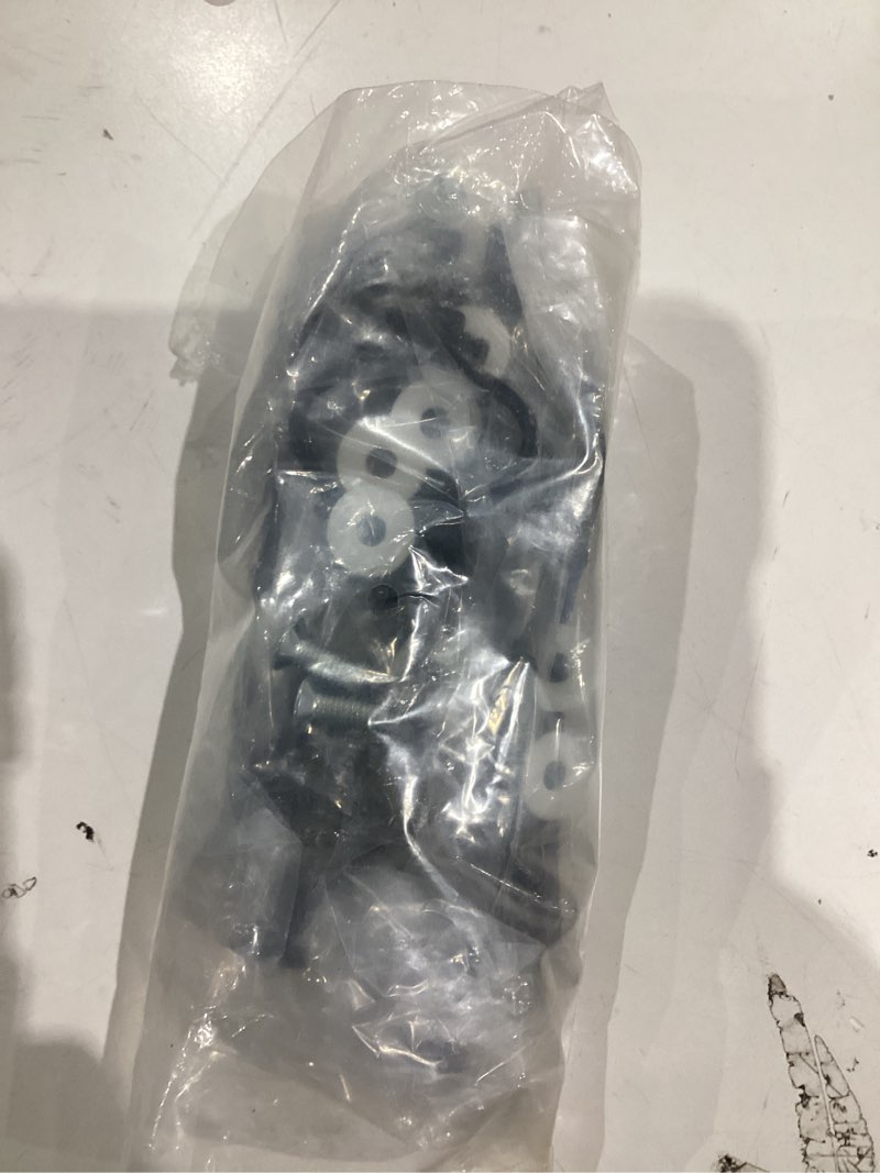 Condition photo showing Good Condition for 6 Set Tiered Tray Hardware for Cake Stand Mold Crown 3 Tier Cake Stand Fittings Hardware Holder for Wedding and Party Making Resin Cupcake Dessert Platter Serving Stand (Black, M) Black Medium