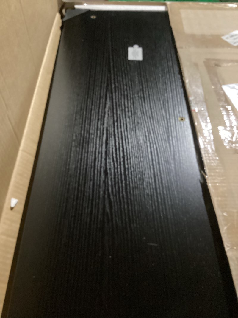 Condition photo showing Good Condition for DUMOS 32 Inch Office Small Computer Desk Modern Simple Style Writing Study Work Table for Home Bedroom - Wood Black