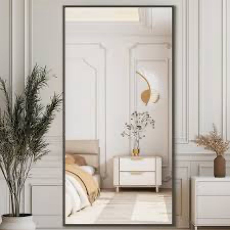 melomoir 81"x41" oversized floor mirror freestanding, extra large floor mirror for bedroom, living r
