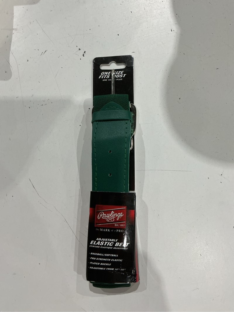 Condition photo showing Good Condition for adjustable elastic baseball belt