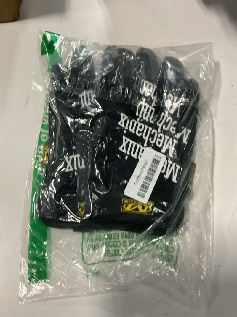Condition photo showing New/Like New for Mechanix Wear Original Work Gloves - Multi-Purpose Outdoor Work Gloves - Touchscreen Capable - Secure Fit - Durable & Machine Washable - Breathable & Comfortable - Large - Black Large Black