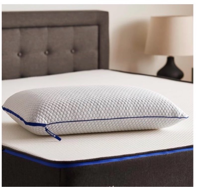nectar tri-comfort cooling pillow - adjustable firmness & support - cooling cover - pressure relief - helps reduce neck pain - premium memory foam & microfiber down alternative ( similar