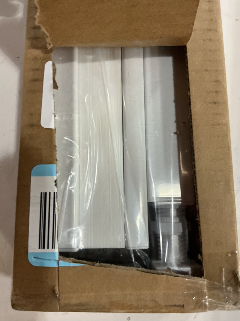 Condition photo showing New/Like New for lazblinds upgraded top down bottom up (tdbu) honeycomb blinds, no drill no tools easy install cordless cellular shades for windows 20" w x 48" h, white - light filtering light filtering - white 20"w x 48"h