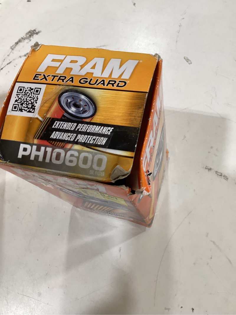 Condition photo showing As Is for fram ph10600 extra guard oil filter