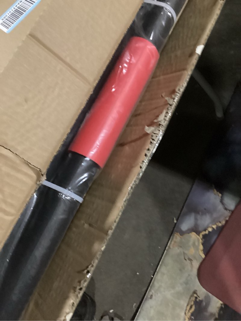 Condition photo showing Good Condition for Adjustable Walking Pad Handle only, 19.7 inch Wide, 38 inch Max Height, Red