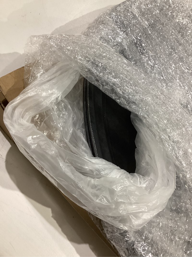 Condition photo showing New/Like New for filltouch 2 pcs restaurant serving trays pp plastic non slip rubber lined large oval tray for kitchen dining room cafeterias fast food service (25 x 20 inch,black) 25 x 20 inch black 2